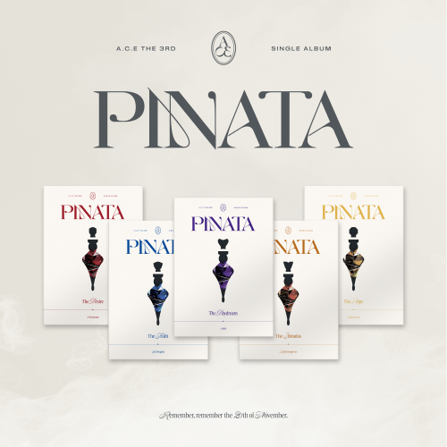 A.C.E - 3rd Single Album : PINATA [5 Types SET]