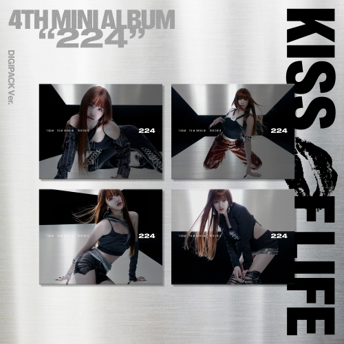 KISS OF LIFE - Mini Album Vol. 4: 224 [Digipack Ver.][4-Type SET][Mini CD]