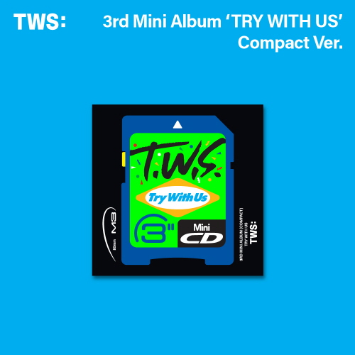TWS - 3rd Mini Album 'TRY WITH US' [Compact Ver.][7-Type SET][Mini CD]