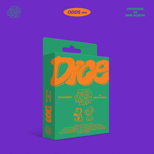 Junjinie (ASTRO) - 1st Mini Album : DICE [ODDS ver.]