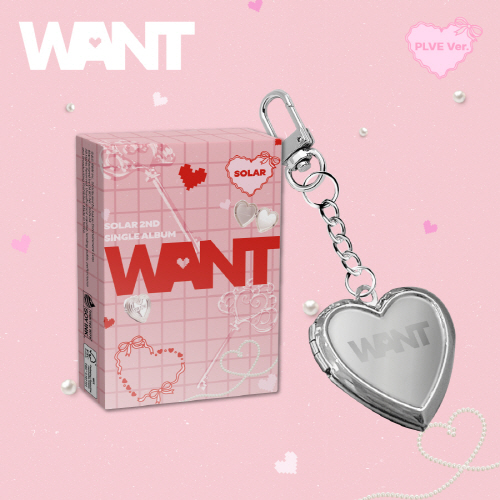 Solar - 2nd Single Album: WANT [PLVE Ver.]