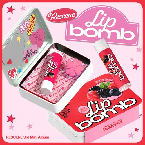 RESCENE - Mini Album 3rd: Lip Bomb [Lip Balm Ver.]