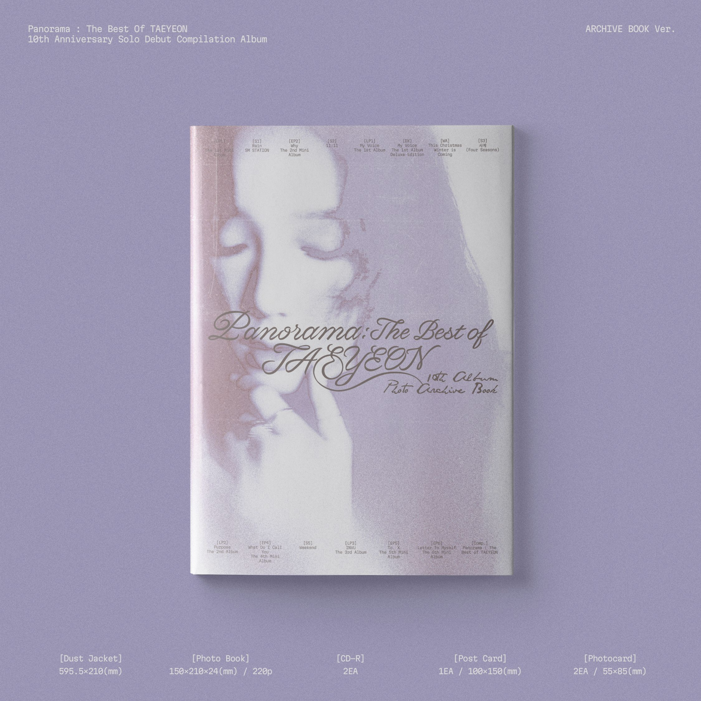 TAEYEON – Panorama: The Best of TAEYEON [Archive Book Version]
