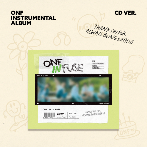 ONF - ONF INSTRUMENTAL ALBUM [INFUSE] [CD ver.]