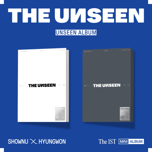 Shownu X Hyungwon - Mini Album Vol. 1: THE UNSEEN [UNSEEN ALBUM ver.] [Random shipment of 1 out of 2 types]