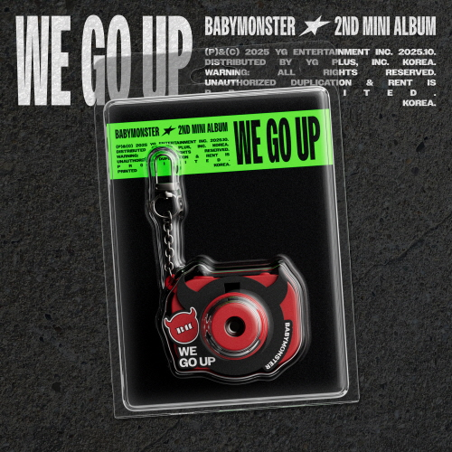 BABYMONSTER - 2nd MINI ALBUM [WE GO UP] MINI BEAM KEYRING Ver.