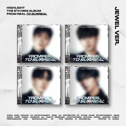 HIGHLIGHT - Mini Album Vol.6 : From Real to Surreal [JEWEL Ver.][4 Types SET]