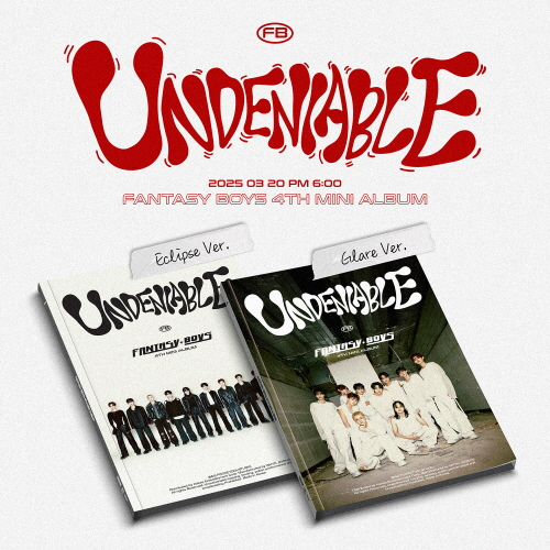 FANTASY BOYS - Mini Album Vol. 4: UNDENIABLE [2-Type SET]