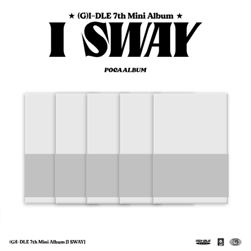 (G)I-DLE - Mini Album Vol. 7: I SWAY [POCAALBUM Ver.][Random 1 out of 5 types]