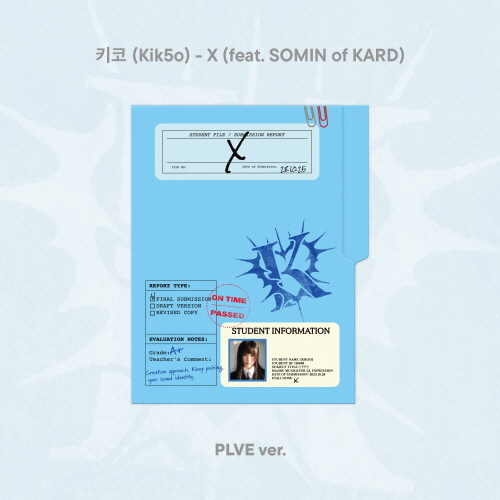 Kik5o – Single Album: X (feat. Somin of KARD) [PLVE]