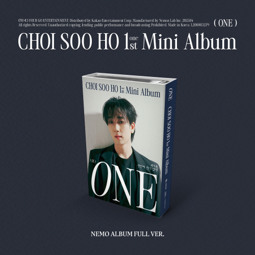 Choi Su Ho - 1st Mini Album: ONE [NEMO Ver.]